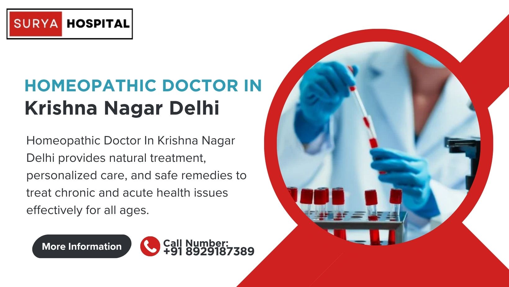 Homeopathic Doctor In Krishna Nagar Delhi For Treatment